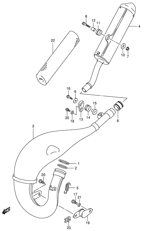 Muffler comp