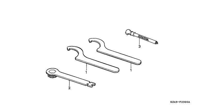 CR125R Инструмент
