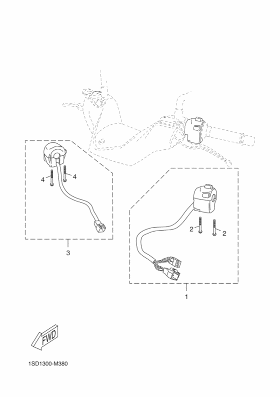 Handle switch & lever