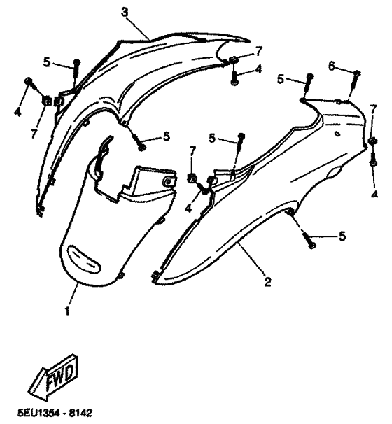 YH50 Боковая крышка