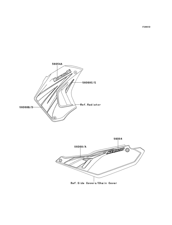 KL650 Decals(blue)(e9f)
