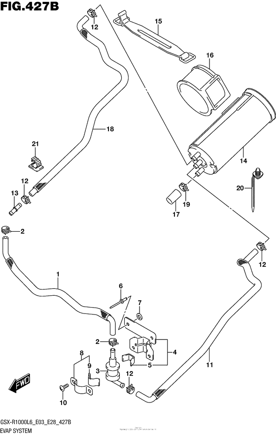 Evap System (Gsx-R1000Al6 E33)