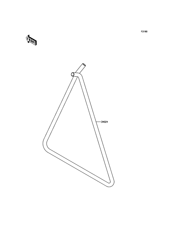 KX100 Подножка