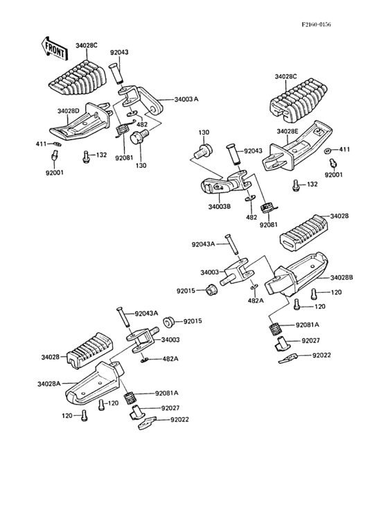 ZL1000 Подножки