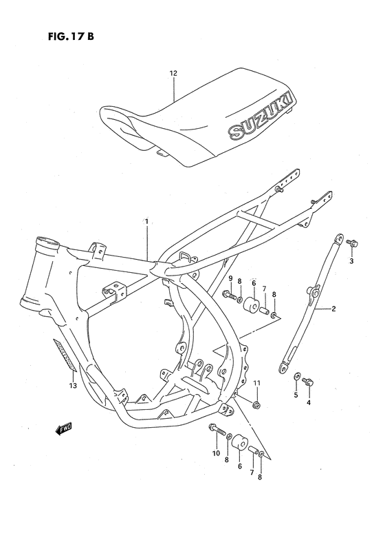Frame - seat