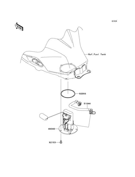 EX300 Топливный насос