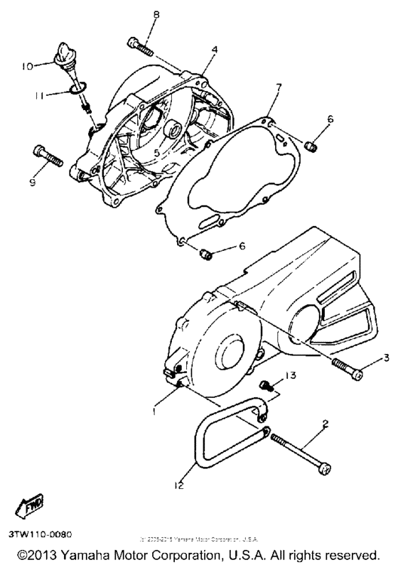 BW80A Боковые крышки