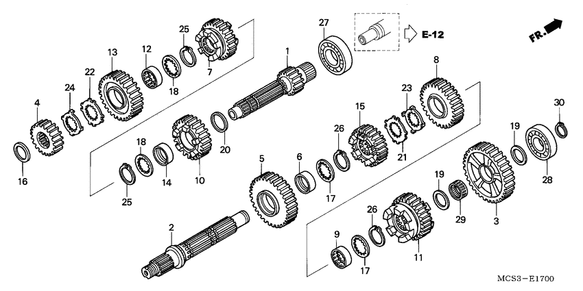 ST1300 Трансмиссия