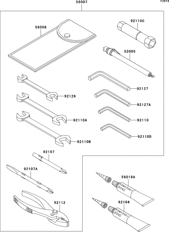 VN1500 Owner`s tools