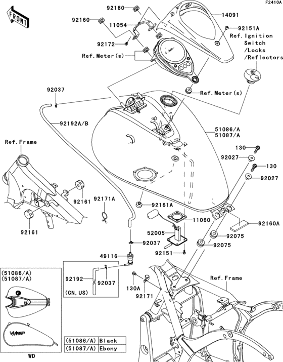 VN900 Fuel tank(1 / 2)(cafa / cbfa)