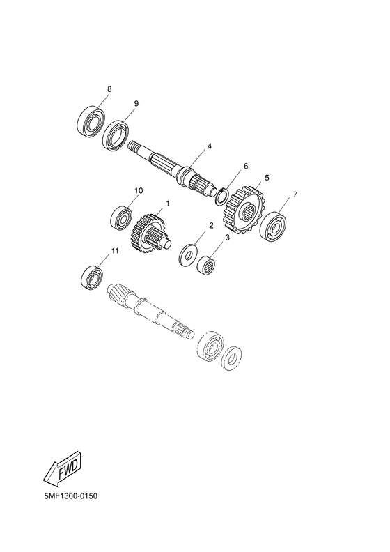 XQ150 Трансмиссия