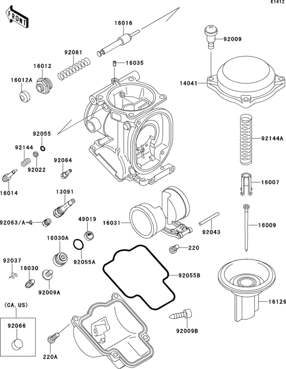Carburetor parts(1/2)