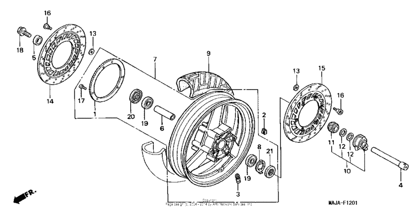 Front wheel (2)