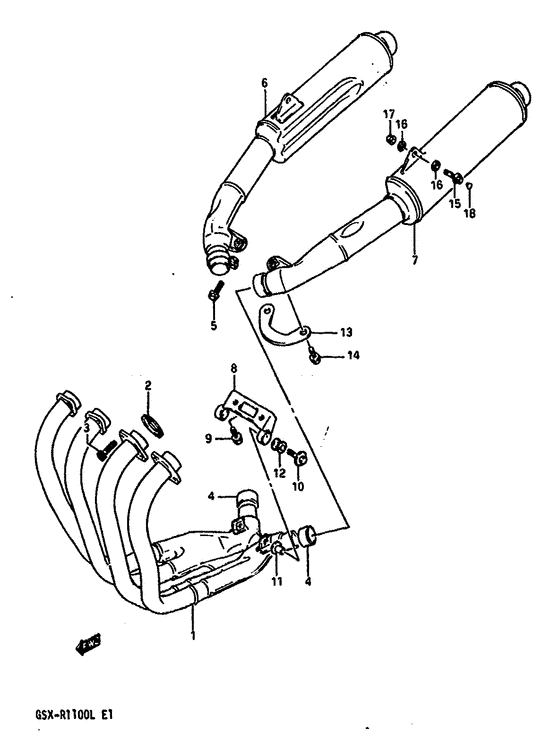 Muffler comp