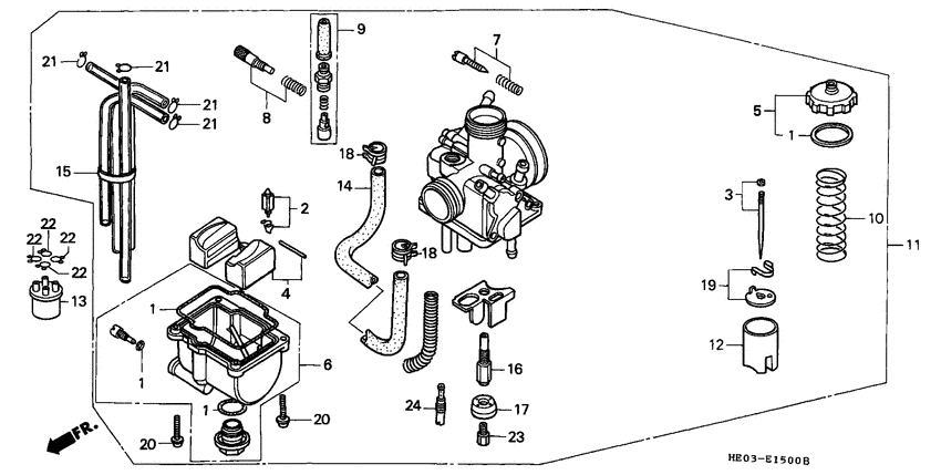 Carburetor assy