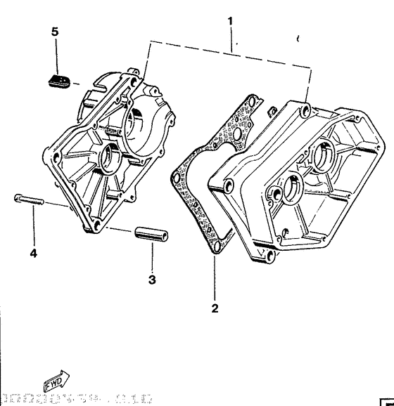 ME50 Картер двигателя