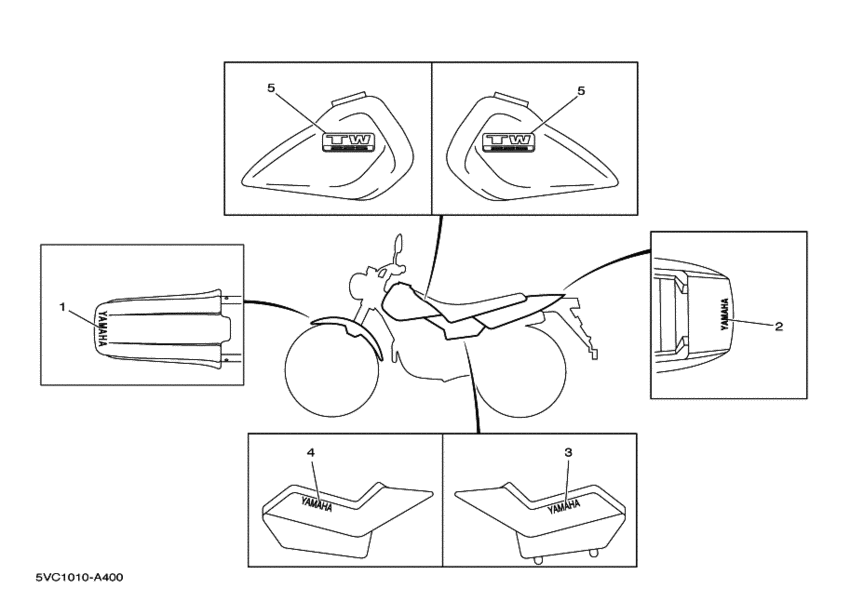 TW225E ｸﾞﾗﾌｲﾂｸ. ｴﾝﾌﾞﾚﾑ
