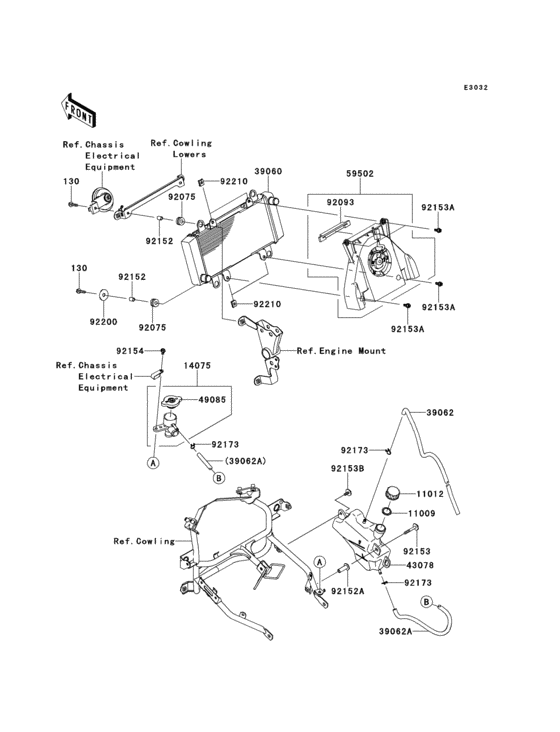 EX300 Радиатор