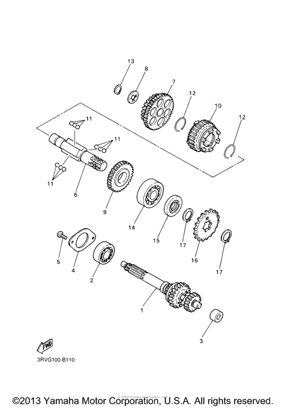 PW80S Трансмиссия