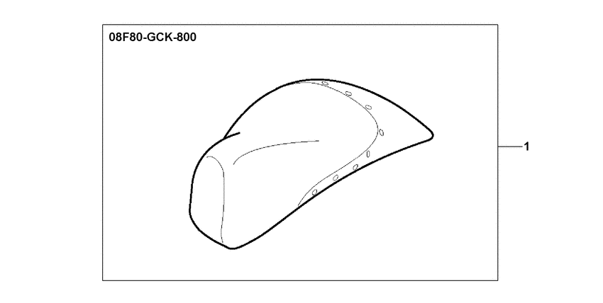 SRX50 Overcover  seat