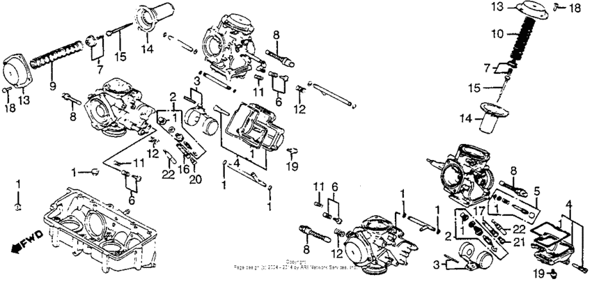 Carburetor comp. parts