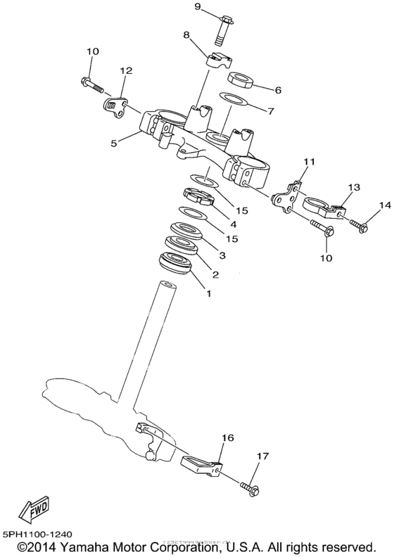 WR250F Управление