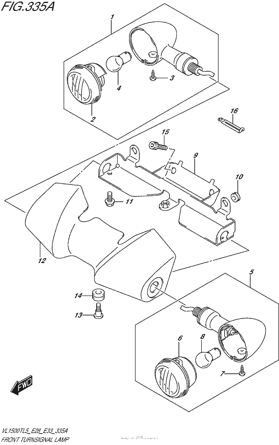 Front Turnsignal Lamp