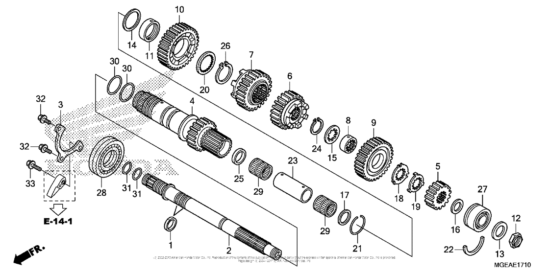 Transmission (Mainshaft)