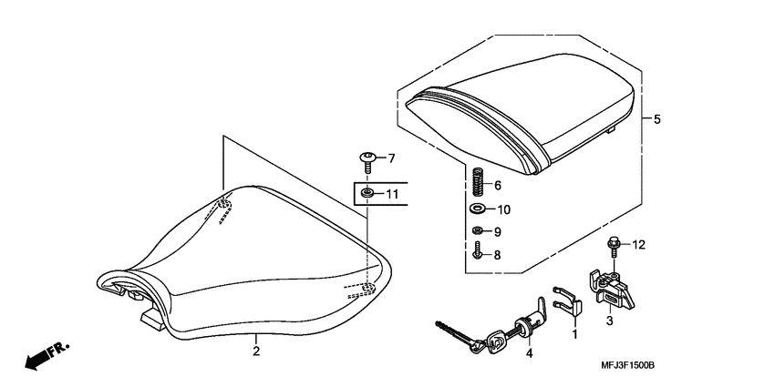CBR600RR (ABS) Пружина