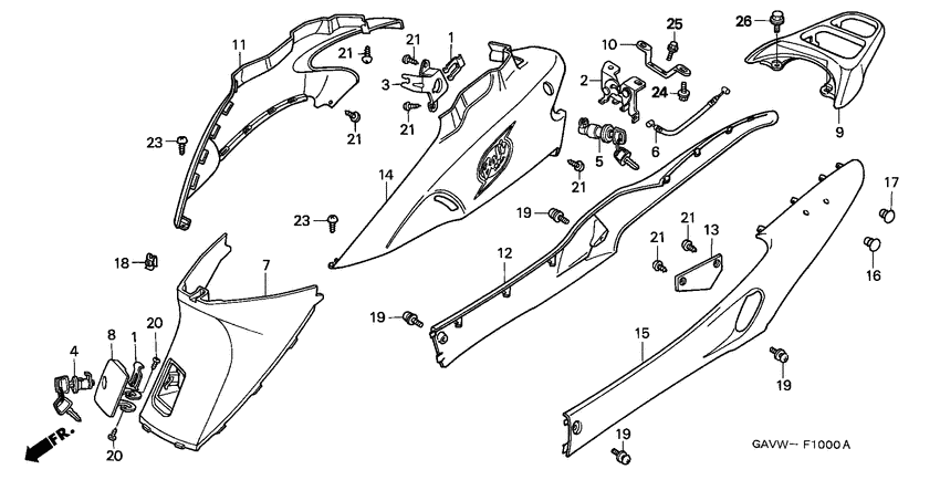SJ50 Крышка корпуса