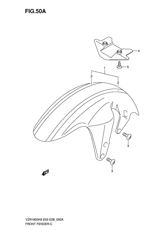 VZR1800 Переднее крыло