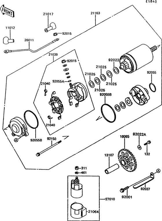 ZG1000 Стартер