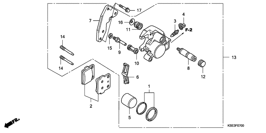  Передний суппорт