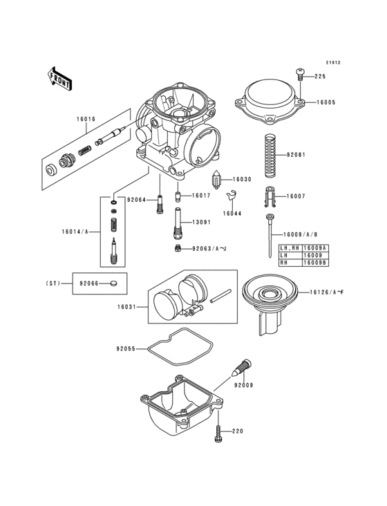 Carburetor parts(1/2)