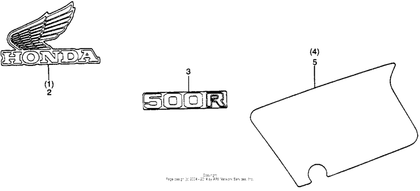 XL500R Xl500r stripes 82