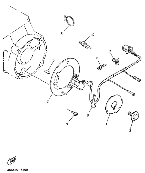 XJ900S Pick up coil. governor