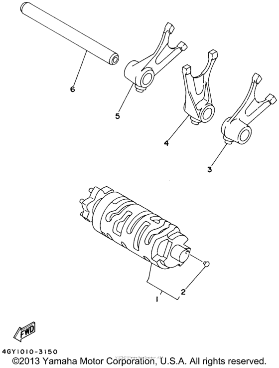  Копирный вал