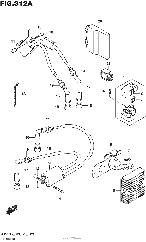 Electrical (Vl1500Bl7 E03)