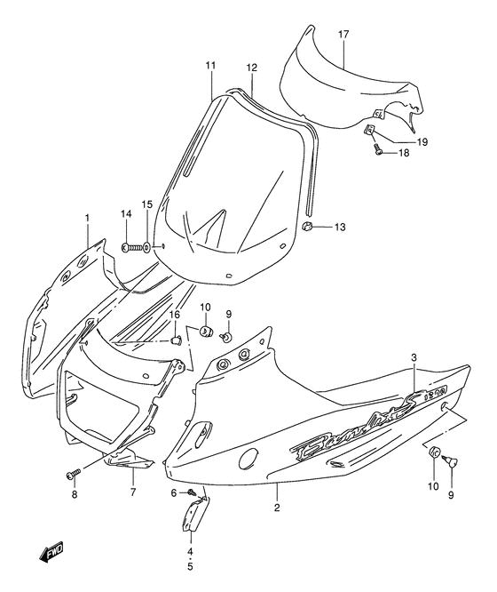 Cowling body