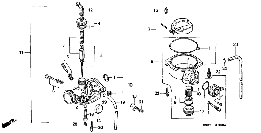 Carburetor assy