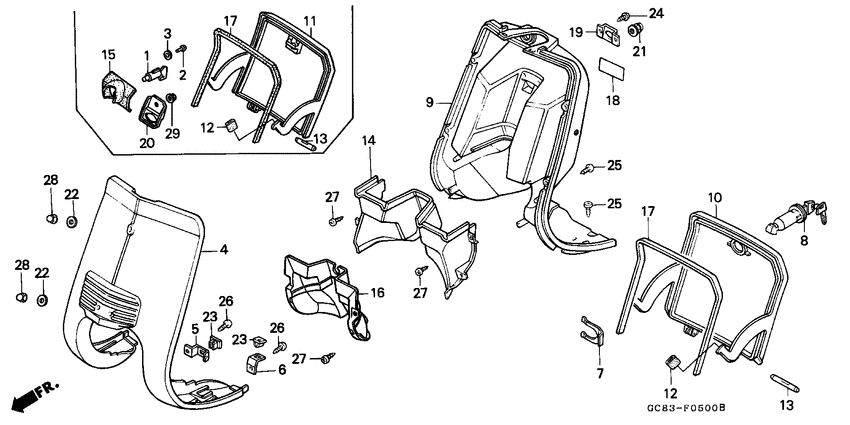Front cover/inner box