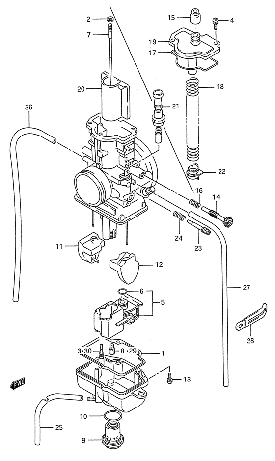 Carburetor assy