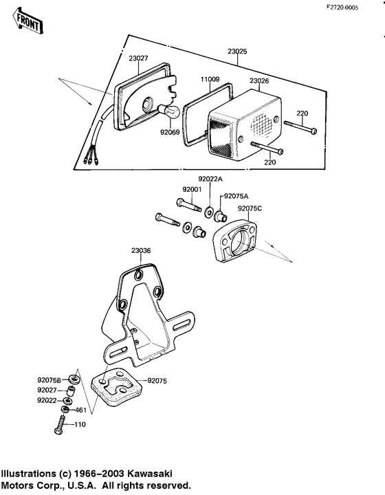 Taillight unit ass`y