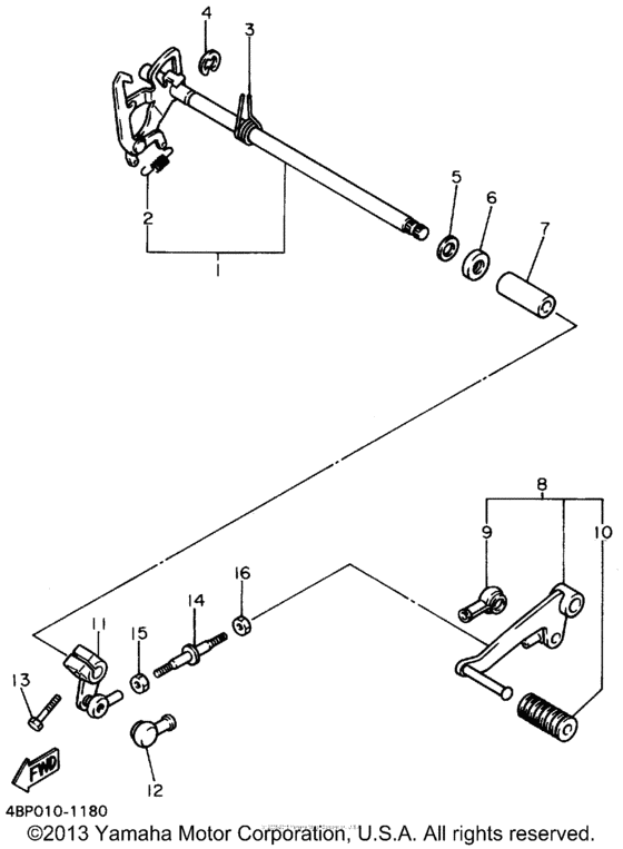 XJ600SF Переключение скоростей