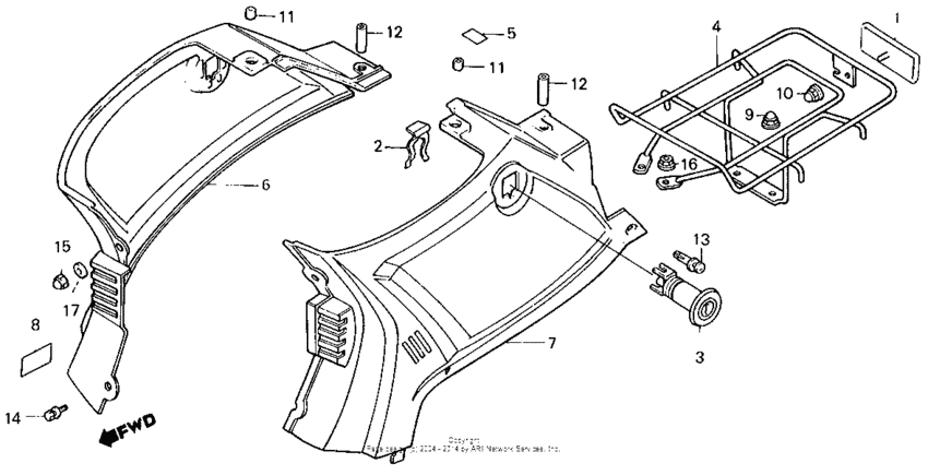 Body cover 87