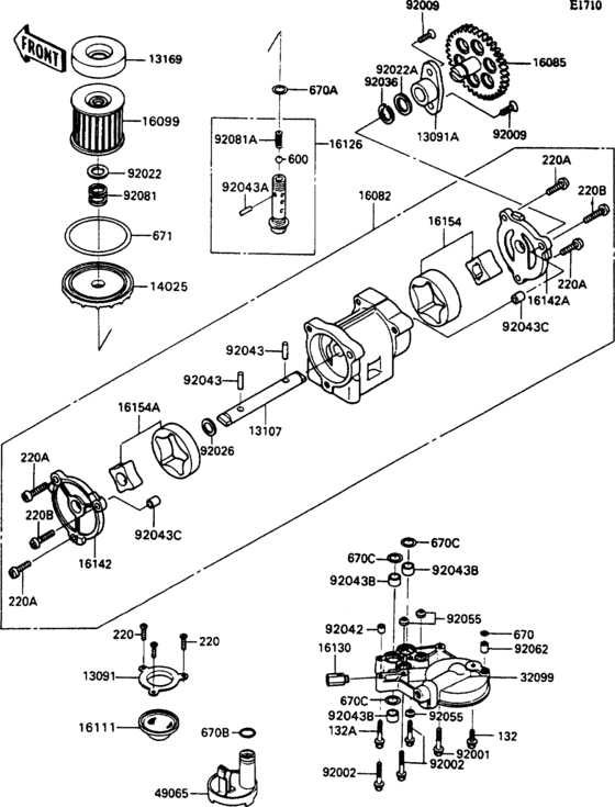 Oil pump(1/2)