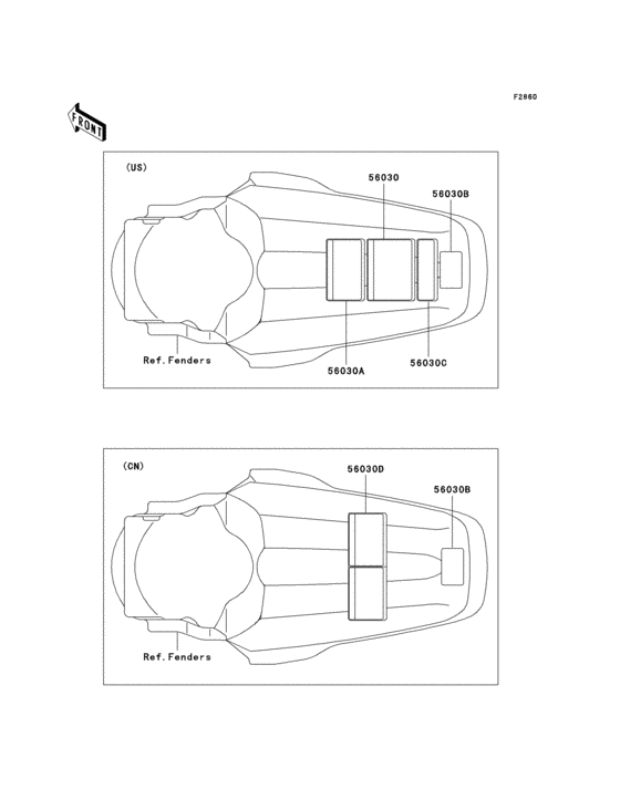 KX100 Labels(d6f / d7f)