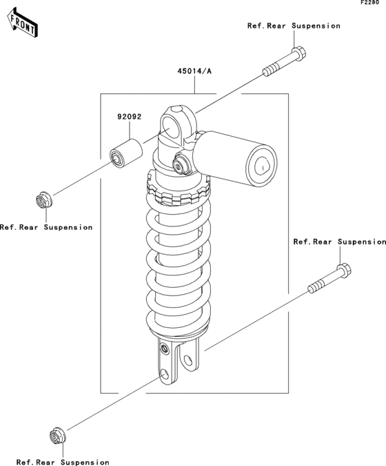 ZX1200 Амортизатор