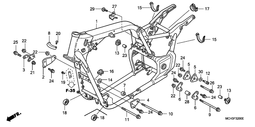 Frame body
