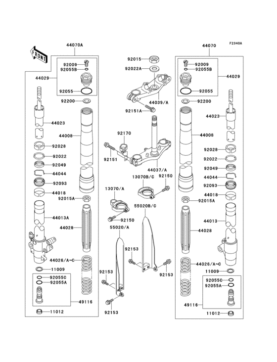 Front fork(1/2)(d7f-d9fa)